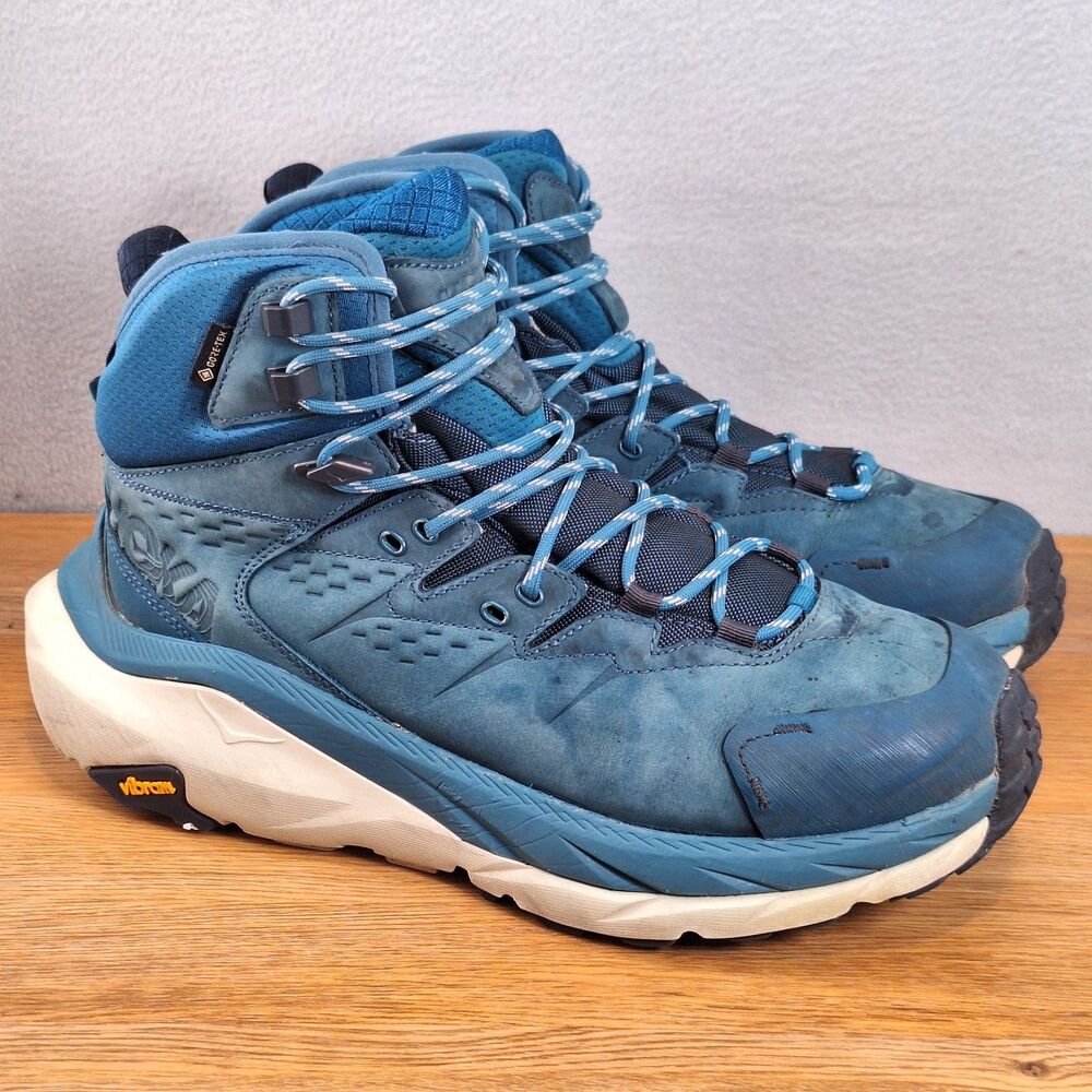 Hoka One One Kaha 2 GTX Womens 9.5 Gore-Tex Vibram Waterproof Hiking Shoes Boots